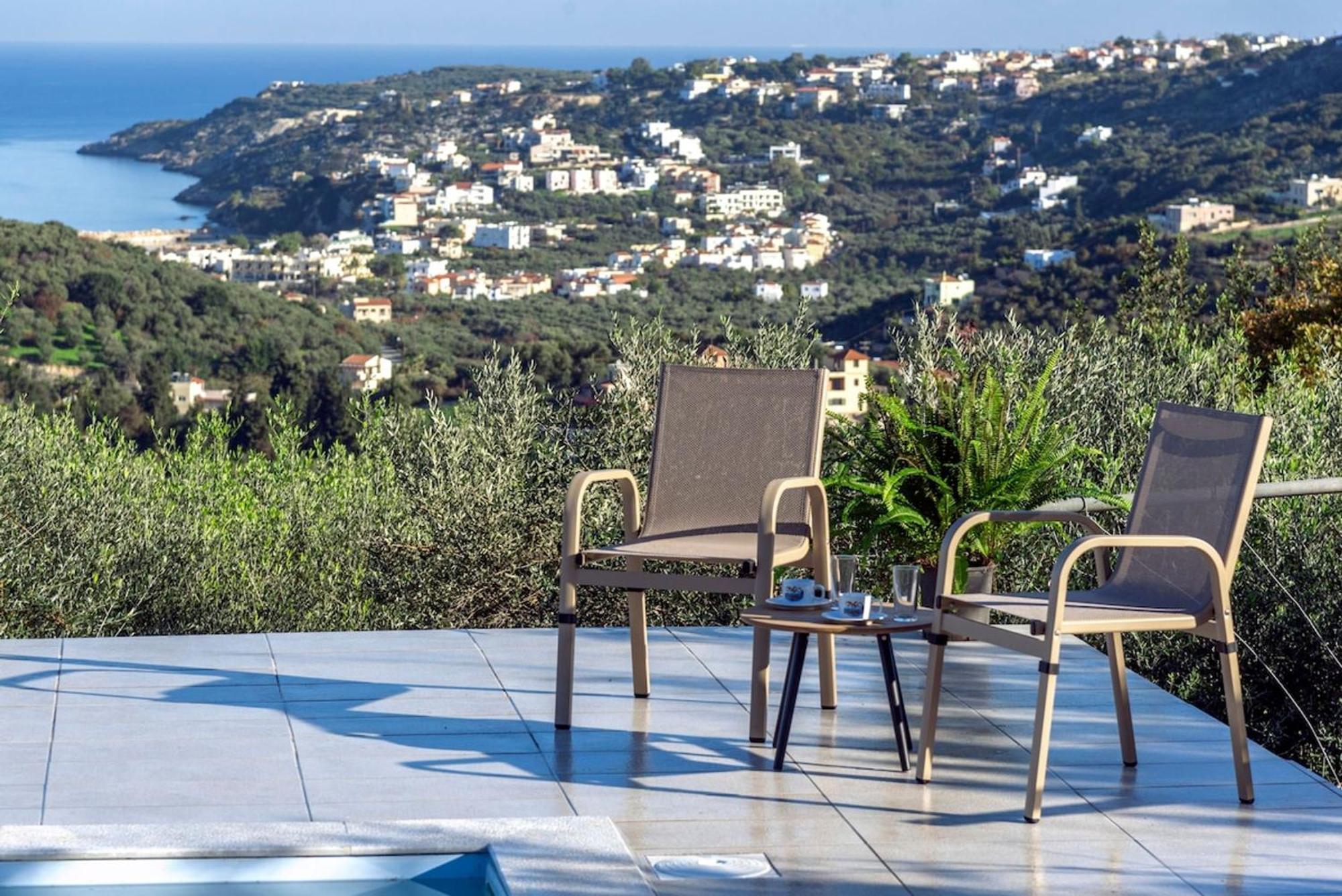 Villa Konstantinos Hilltop Vineyard Escape Almirida Zewnętrze zdjęcie