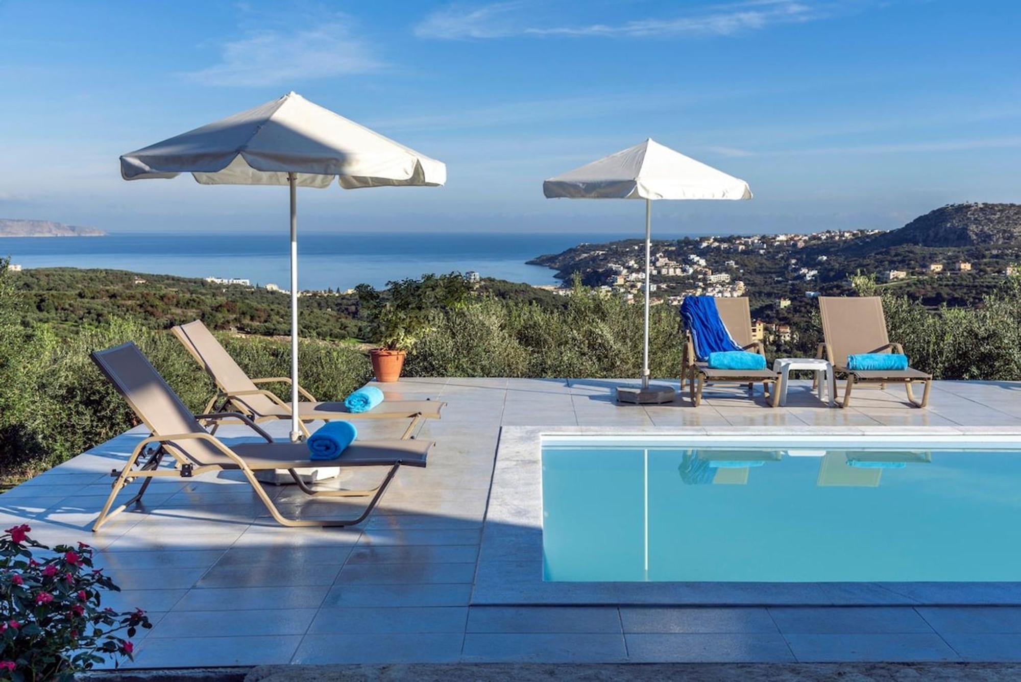 Villa Konstantinos Hilltop Vineyard Escape Almirida Zewnętrze zdjęcie