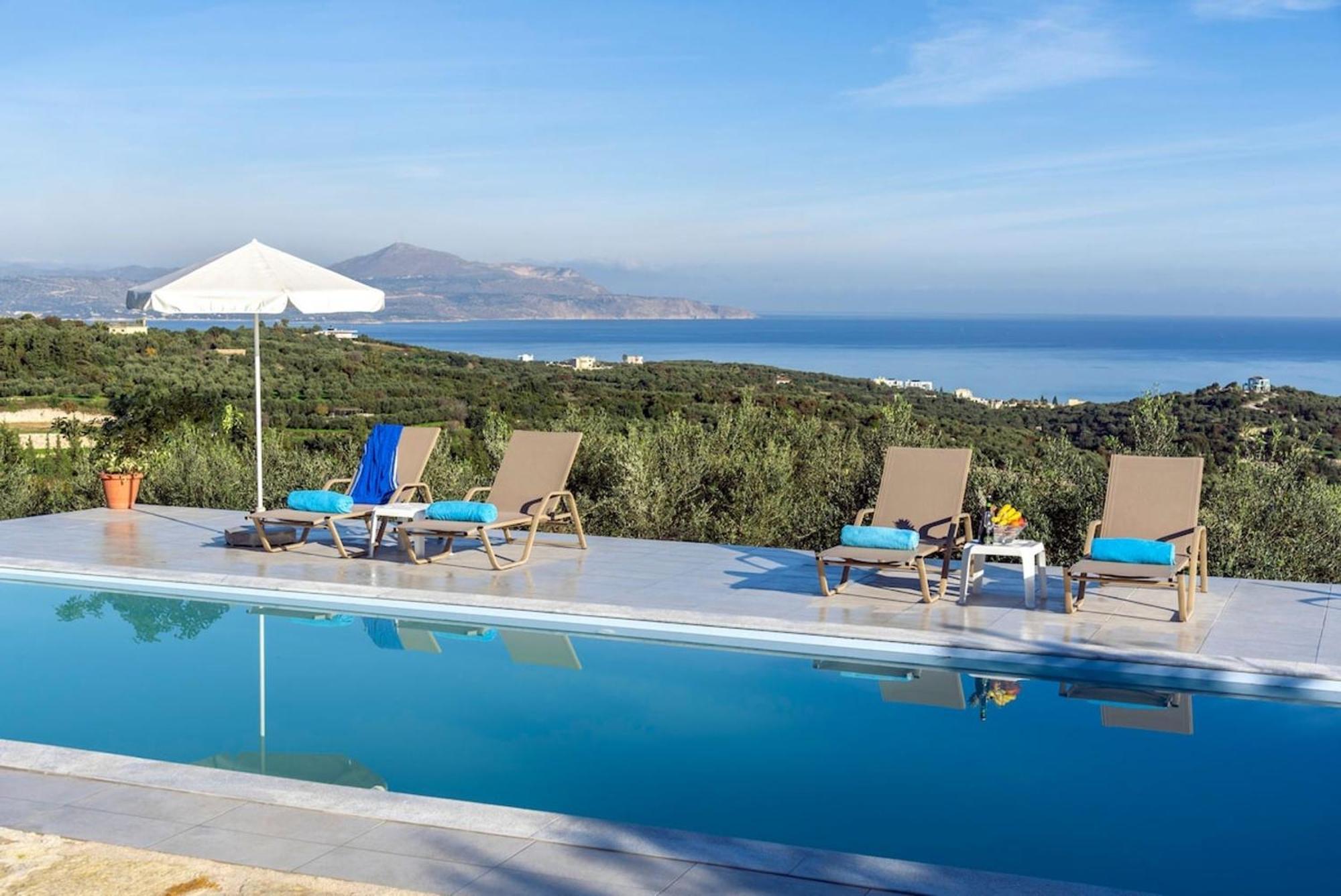 Villa Konstantinos Hilltop Vineyard Escape Almirida Zewnętrze zdjęcie