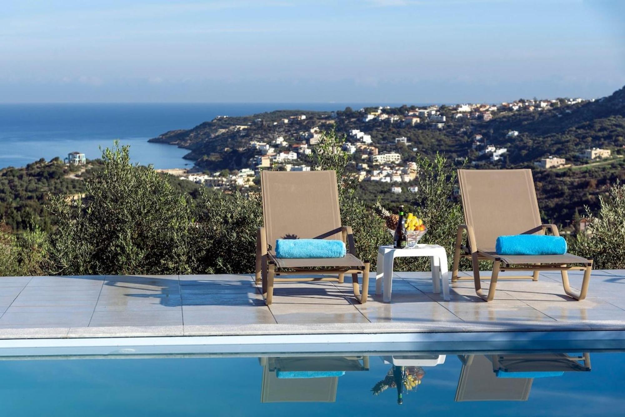 Villa Konstantinos Hilltop Vineyard Escape Almirida Zewnętrze zdjęcie