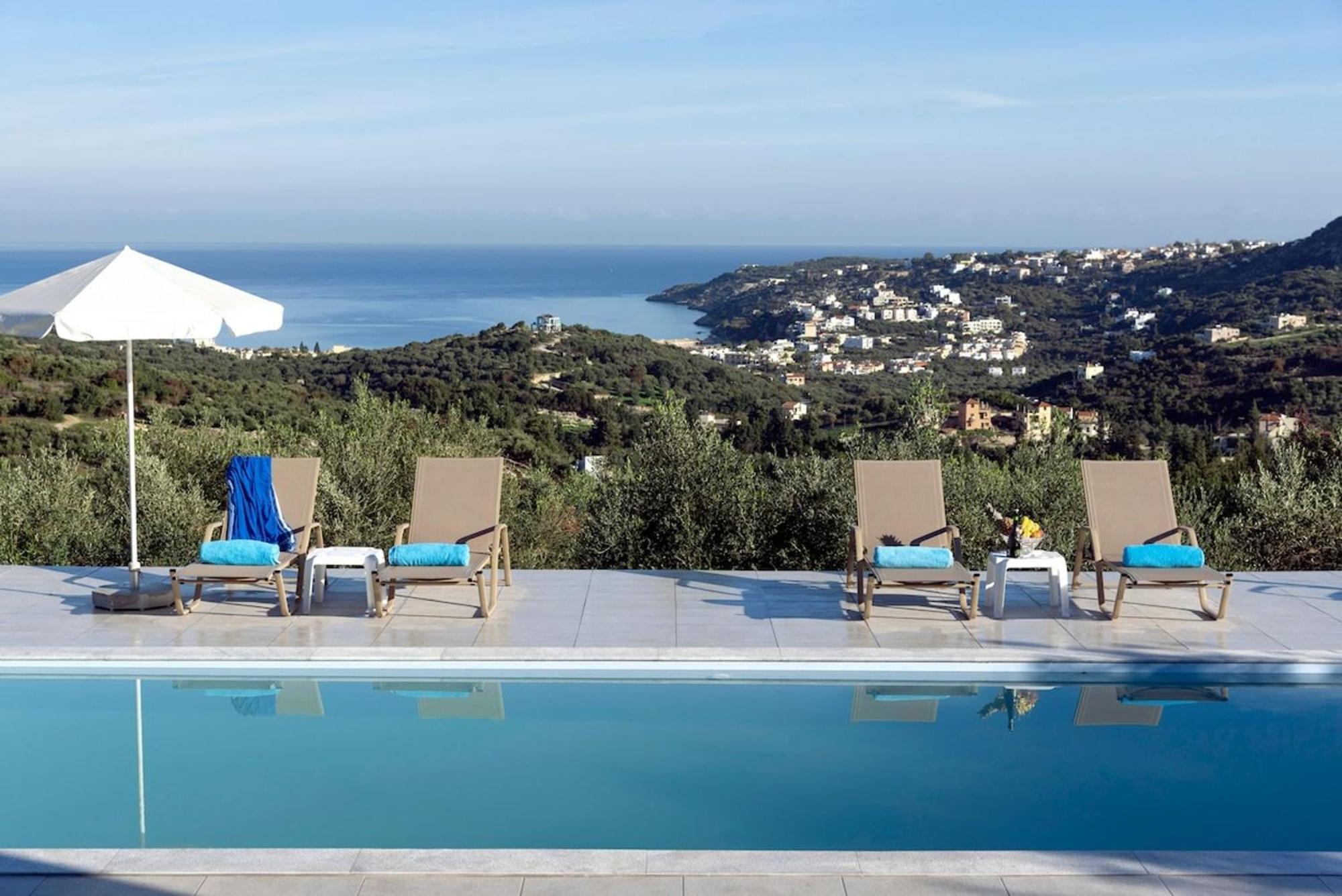 Villa Konstantinos Hilltop Vineyard Escape Almirida Zewnętrze zdjęcie