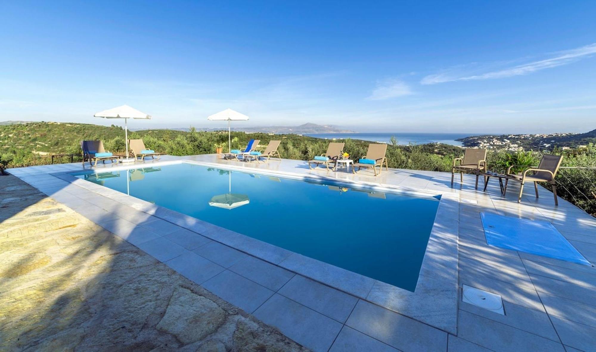 Villa Konstantinos Hilltop Vineyard Escape Almirida Zewnętrze zdjęcie