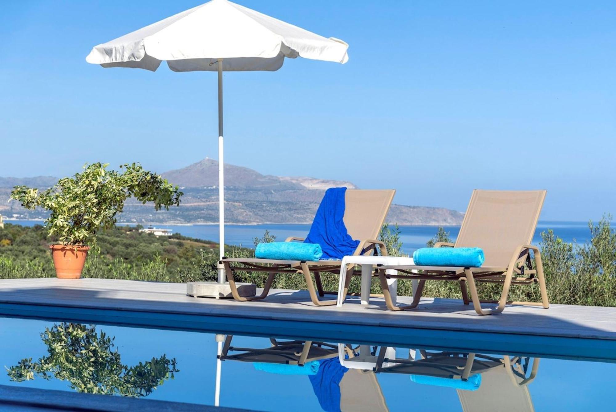 Villa Konstantinos Hilltop Vineyard Escape Almirida Zewnętrze zdjęcie
