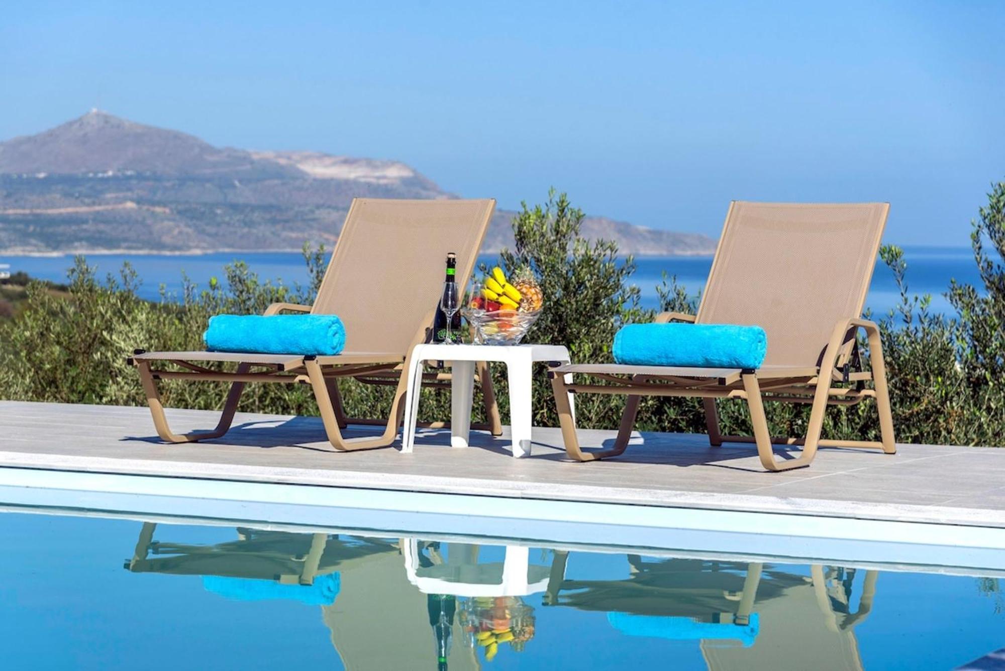Villa Konstantinos Hilltop Vineyard Escape Almirida Zewnętrze zdjęcie