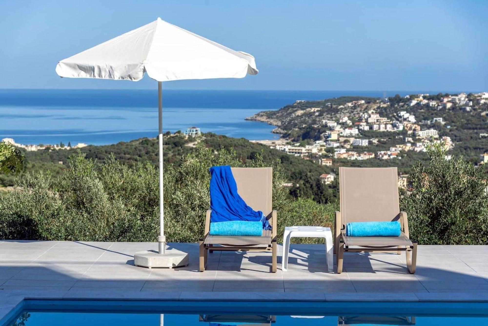 Villa Konstantinos Hilltop Vineyard Escape Almirida Zewnętrze zdjęcie