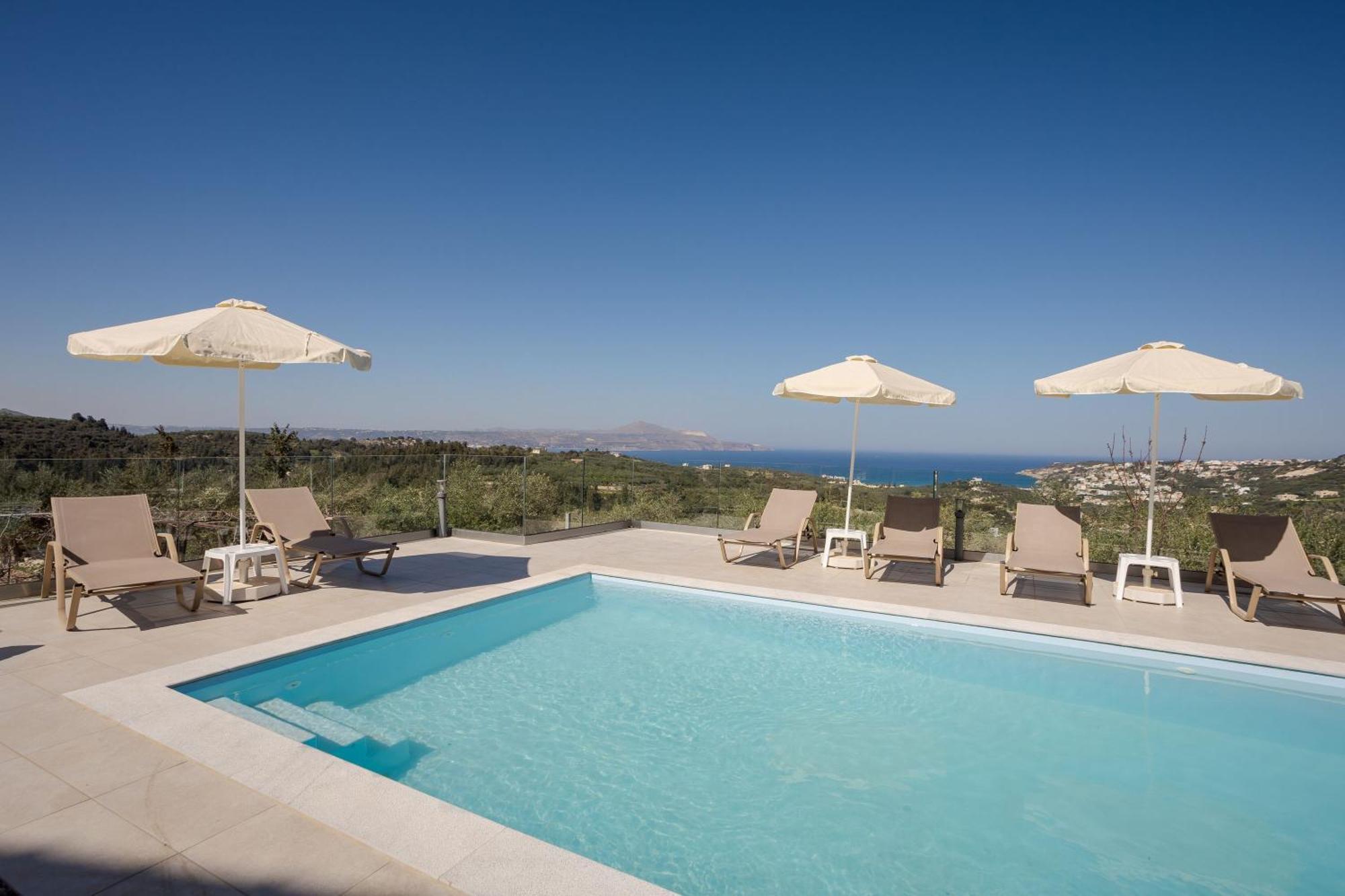 Villa Konstantinos Hilltop Vineyard Escape Almirida Zewnętrze zdjęcie