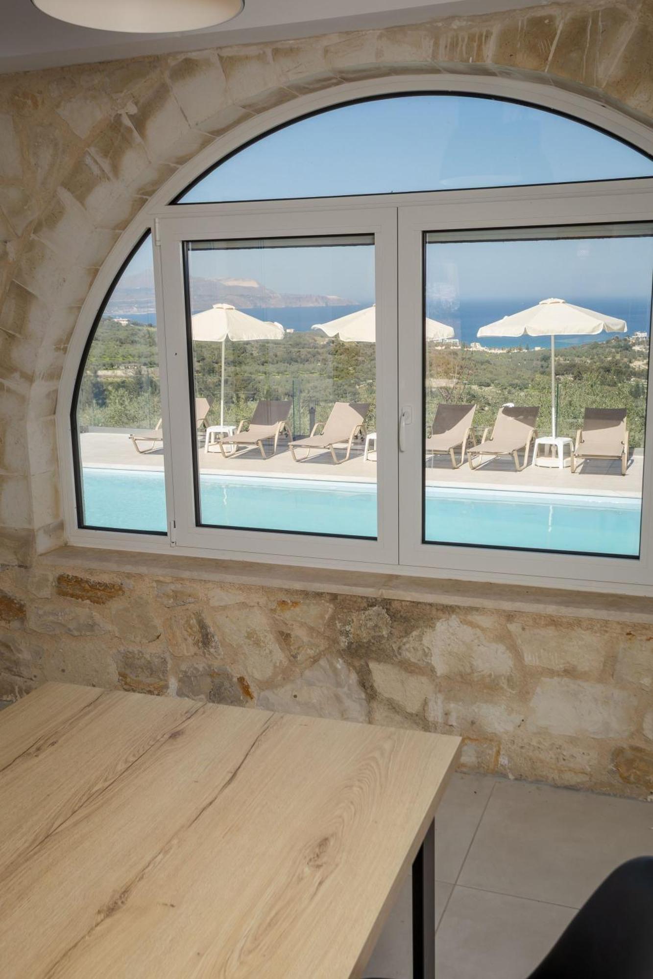 Villa Konstantinos Hilltop Vineyard Escape Almirida Zewnętrze zdjęcie