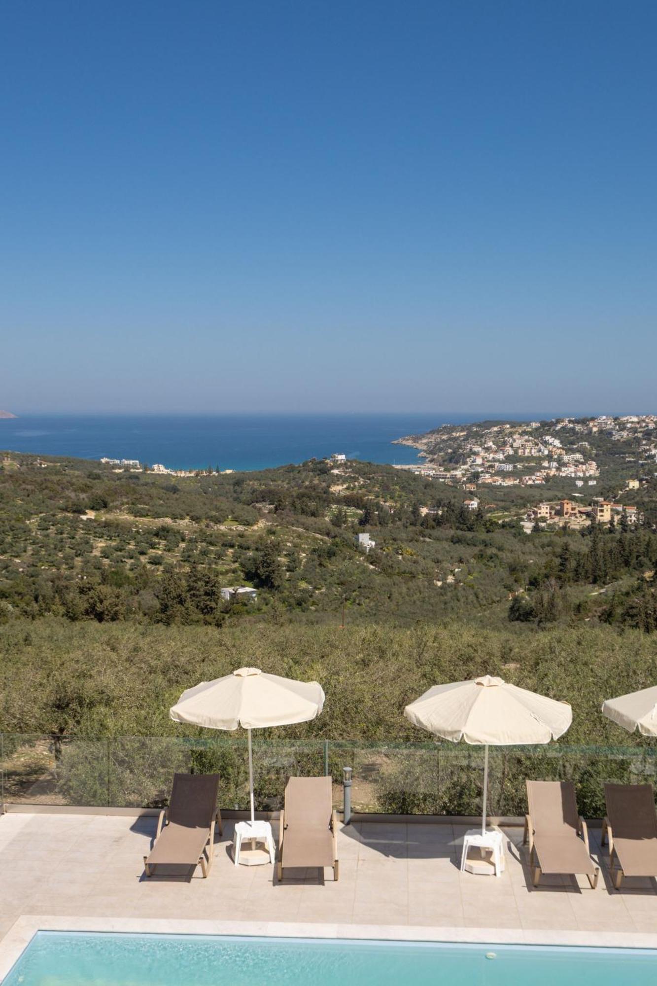Villa Konstantinos Hilltop Vineyard Escape Almirida Zewnętrze zdjęcie