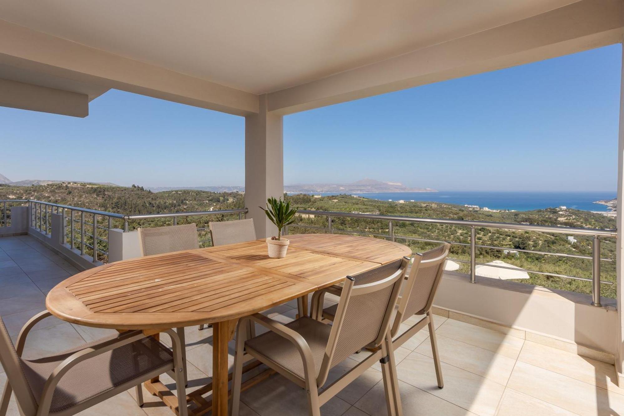 Villa Konstantinos Hilltop Vineyard Escape Almirida Zewnętrze zdjęcie