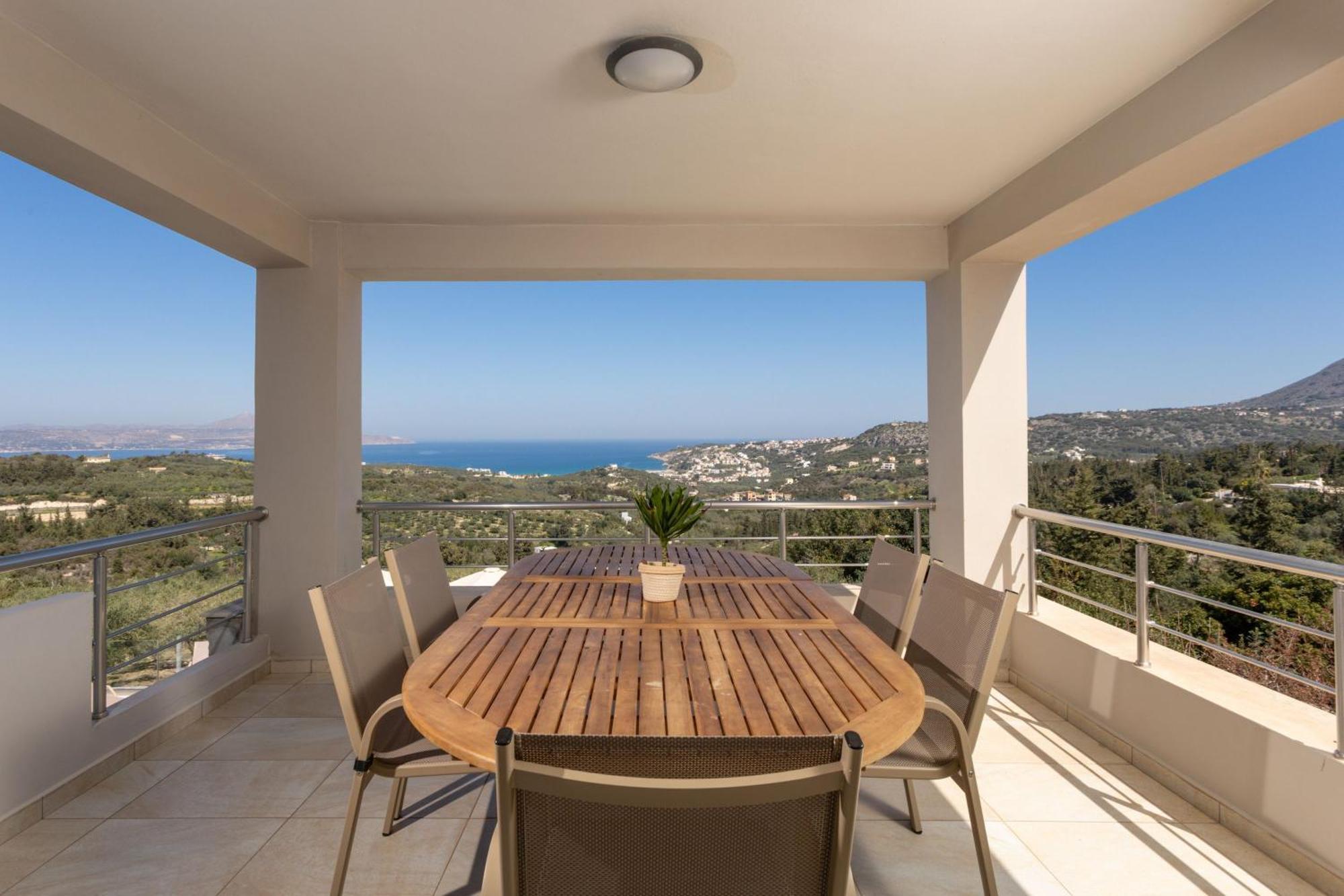 Villa Konstantinos Hilltop Vineyard Escape Almirida Zewnętrze zdjęcie
