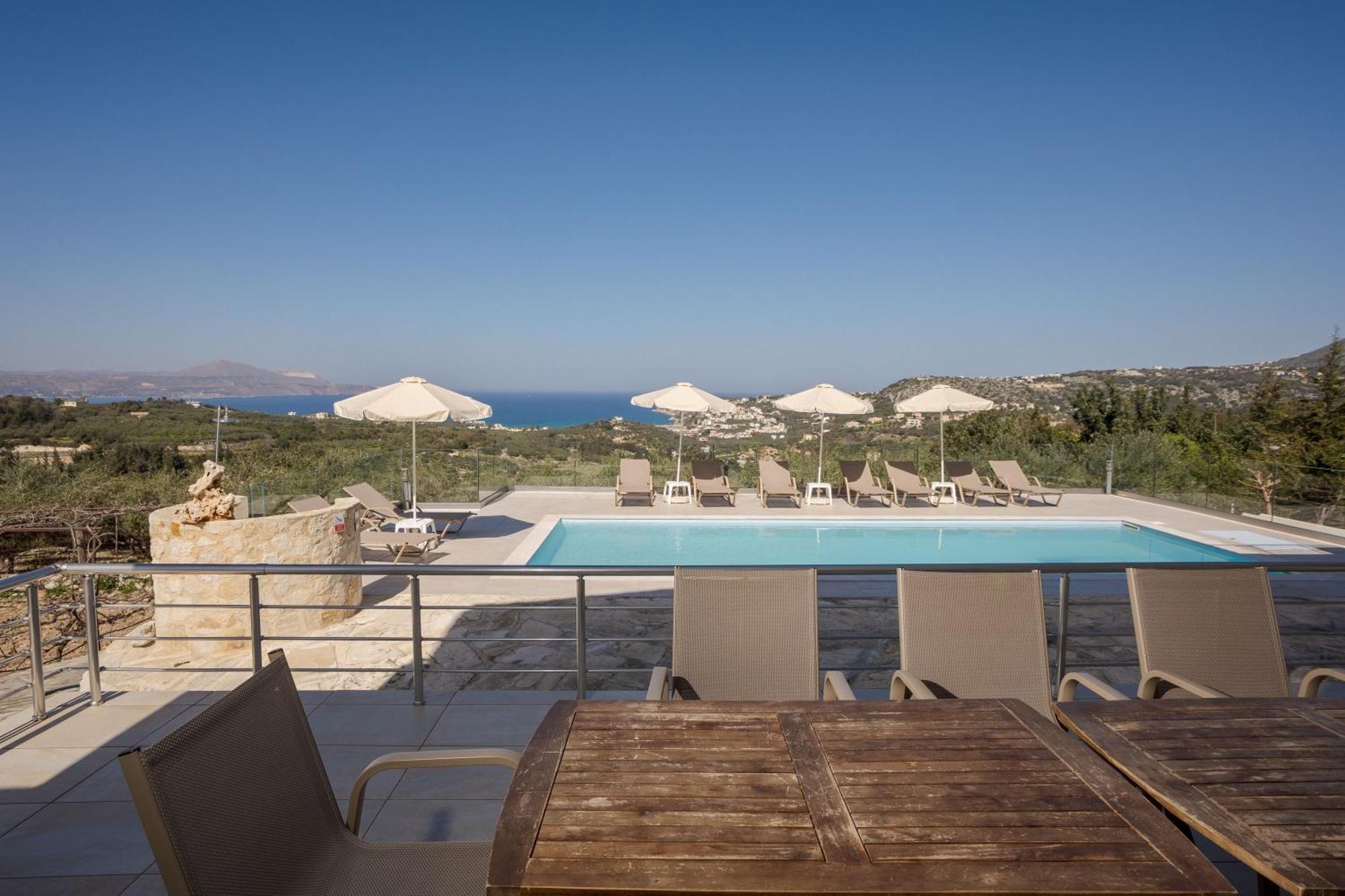 Villa Konstantinos Hilltop Vineyard Escape Almirida Zewnętrze zdjęcie