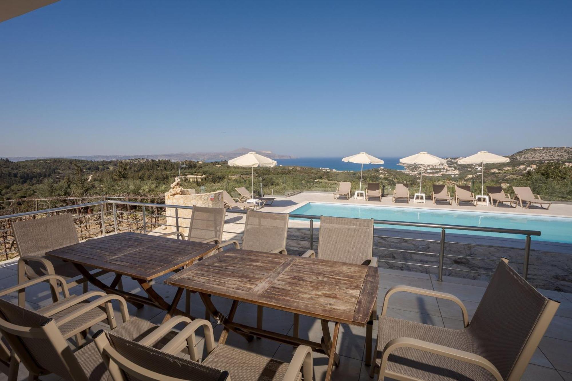 Villa Konstantinos Hilltop Vineyard Escape Almirida Zewnętrze zdjęcie