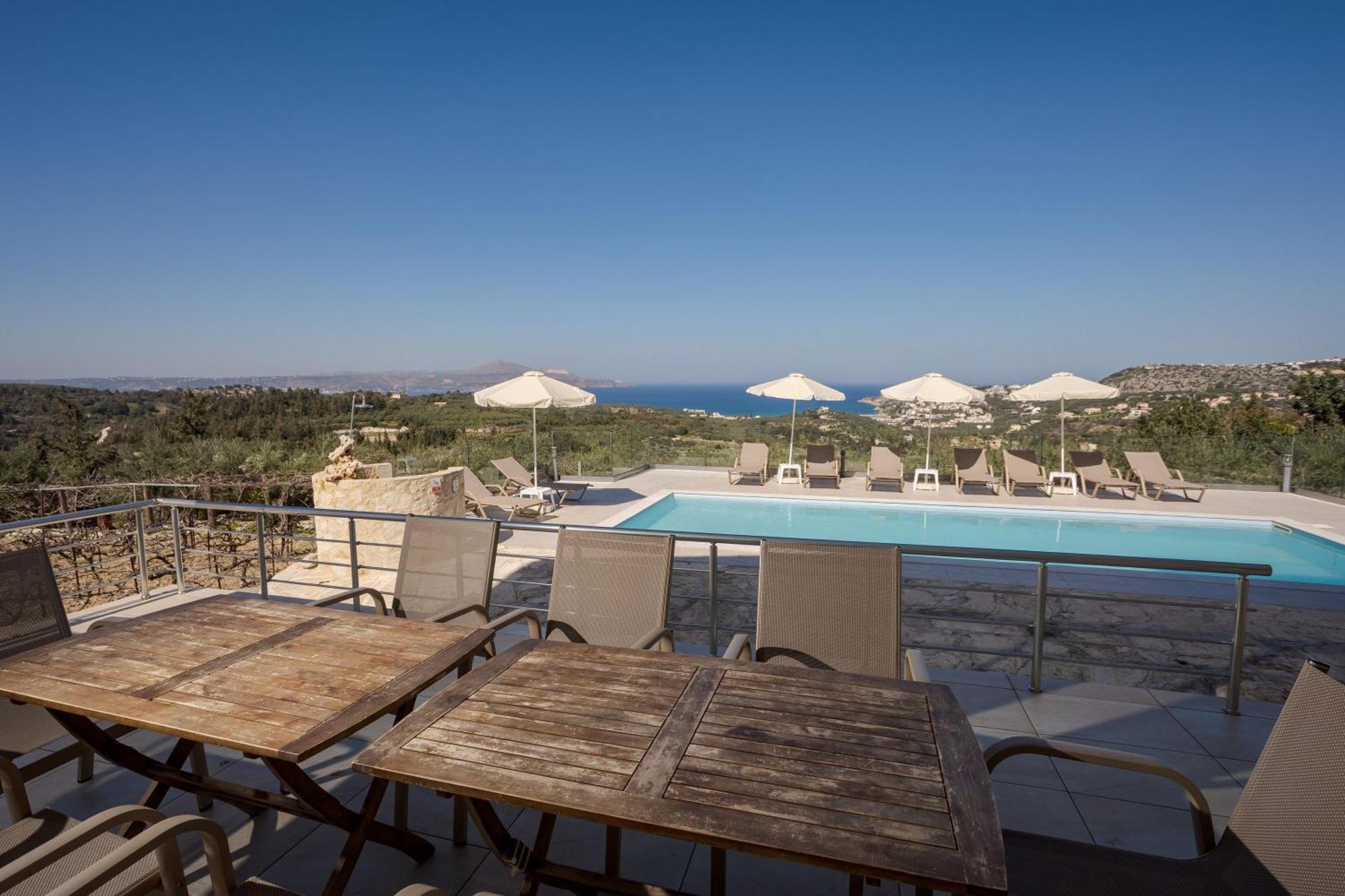 Villa Konstantinos Hilltop Vineyard Escape Almirida Zewnętrze zdjęcie